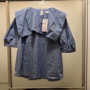 new Stripes urban blouse size L.